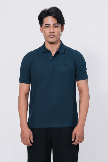 Pique Texture Polo Shirts – Pack of 3
