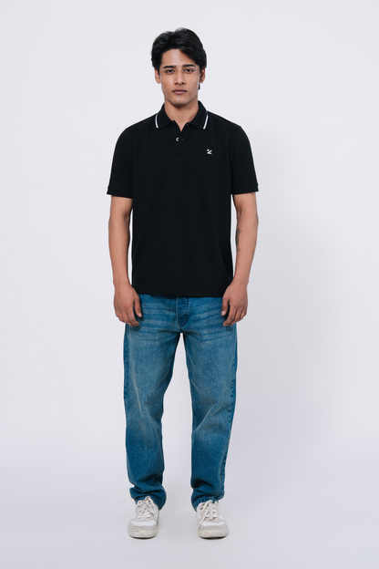 Pique Texture Polo Shirts – Pack of 3