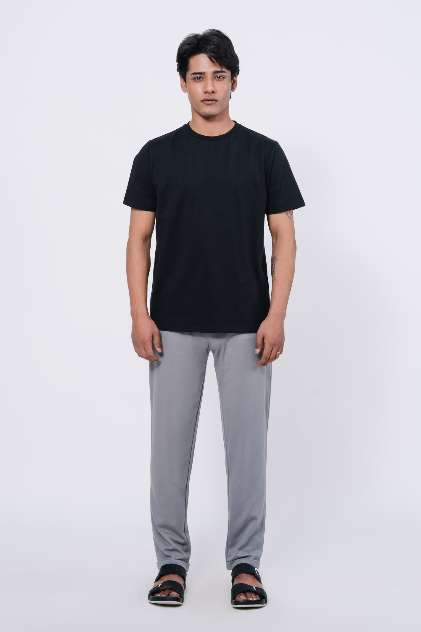 Premium Cotton T-Shirt – Black