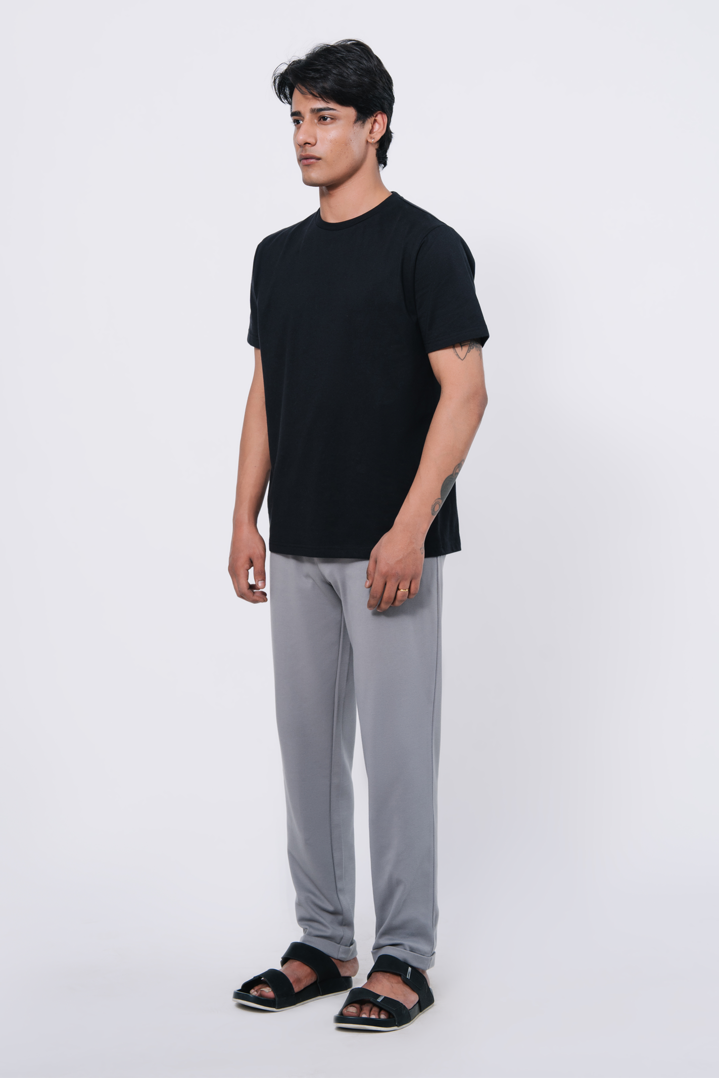 Premium Cotton T-Shirt – Black