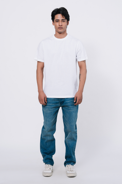Premium Cotton T-Shirt – White