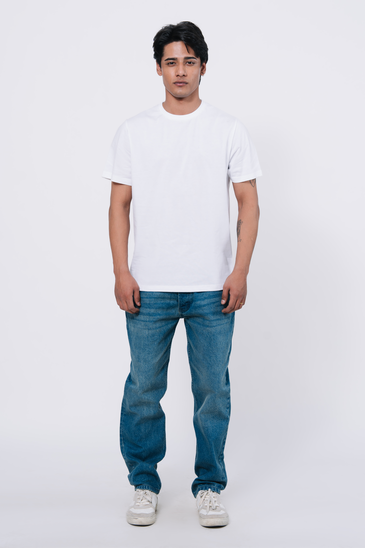 Premium Cotton T-Shirt – White