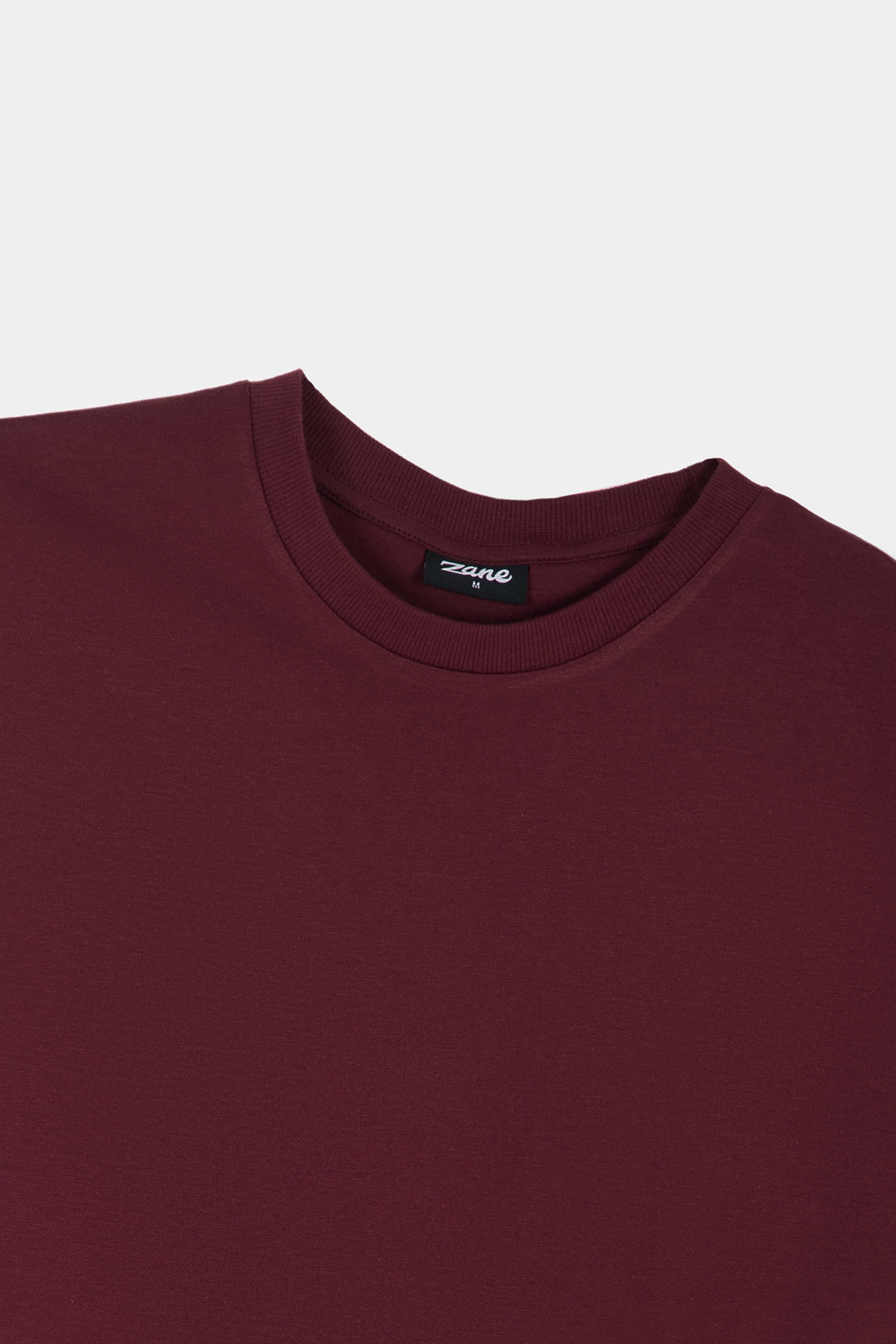 Premium Cotton T-Shirt – Maroon