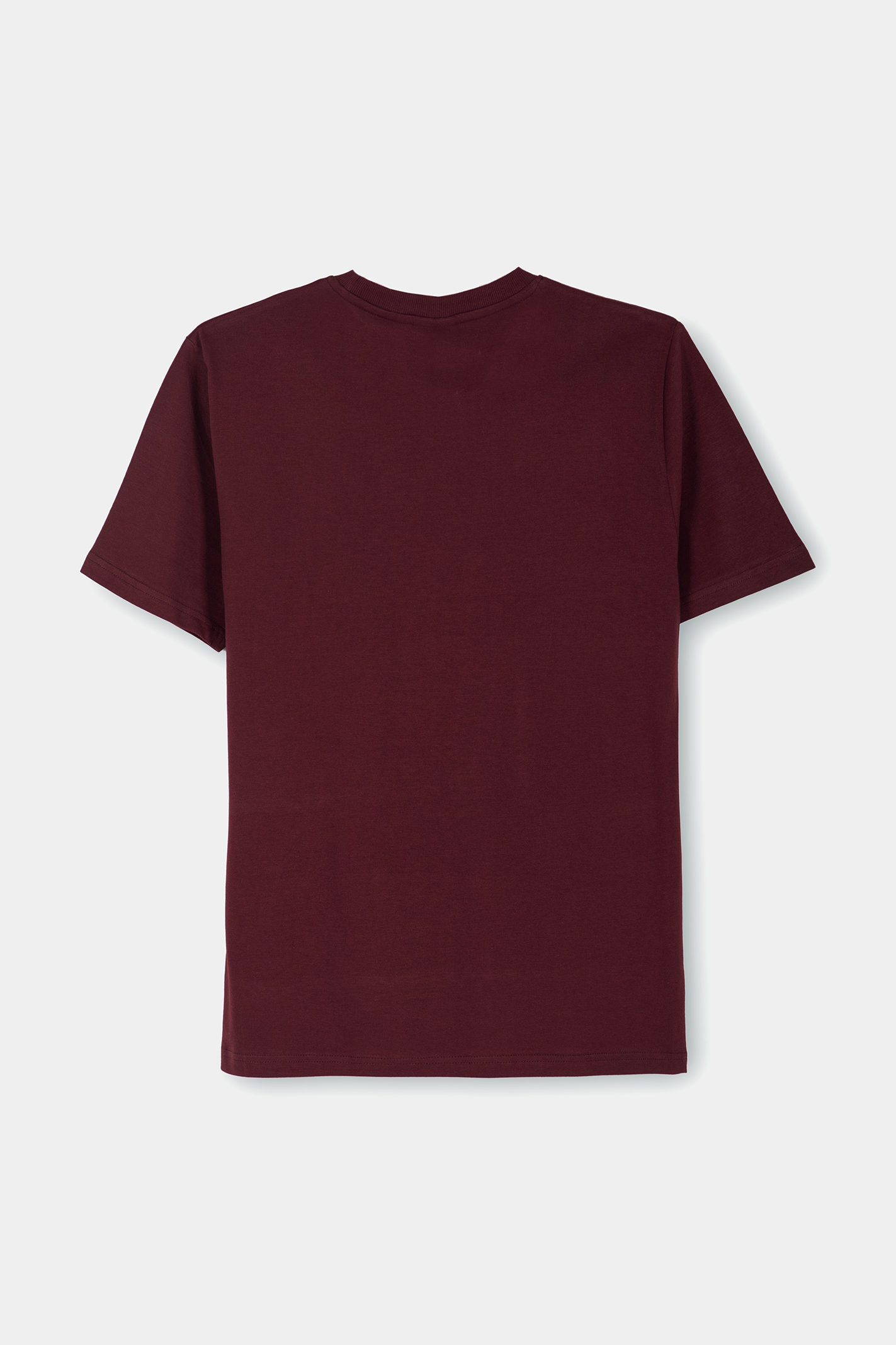 Premium Cotton T-Shirt – Maroon
