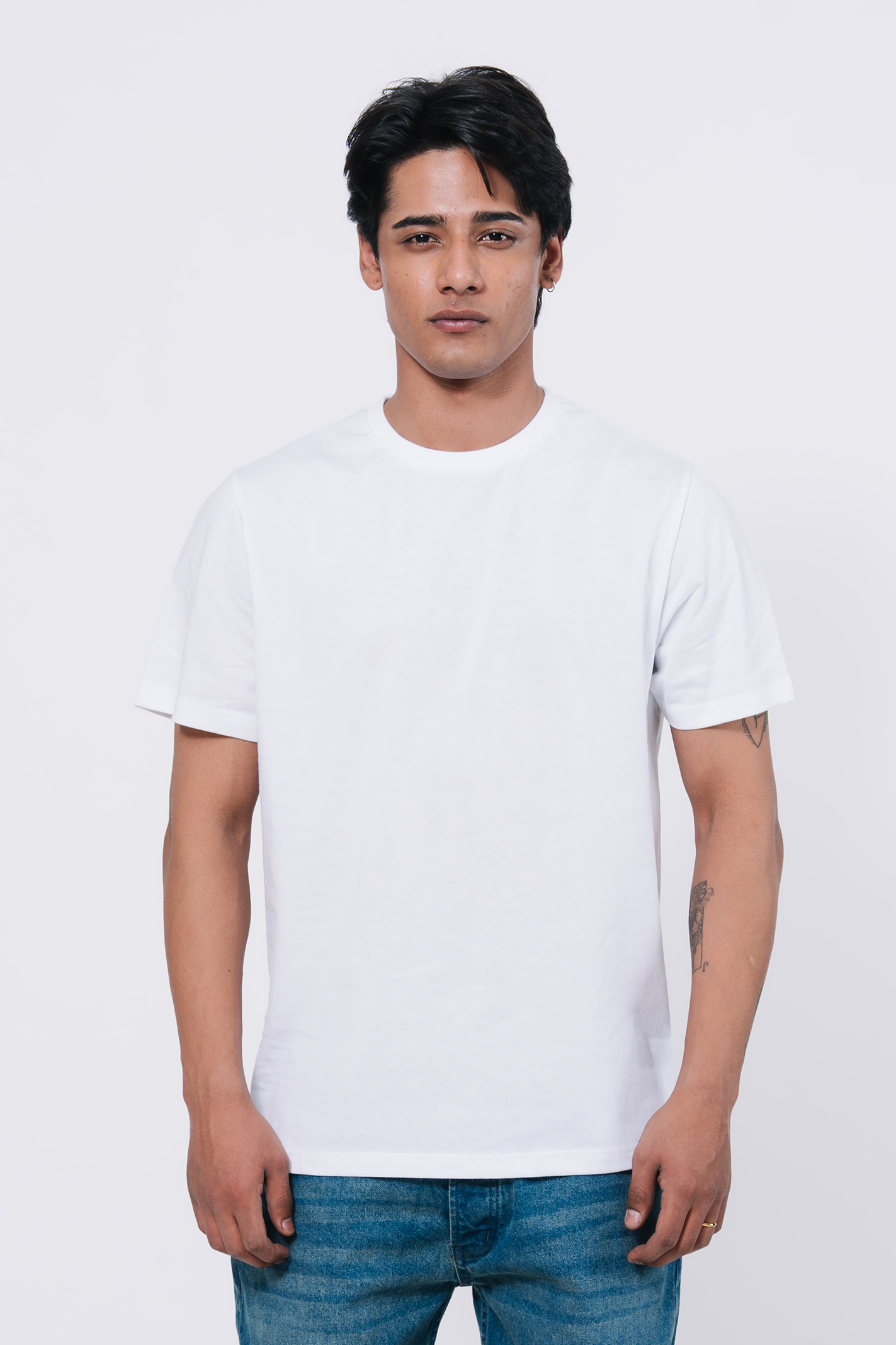 Premium Cotton T-Shirt – White