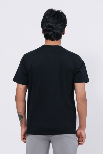 Premium Cotton T-Shirt – Black