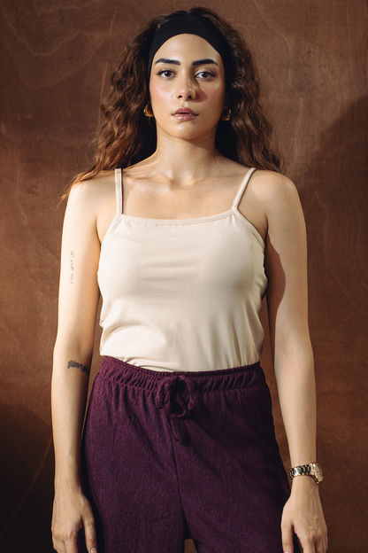 Slim Fit Camisole - Ivory