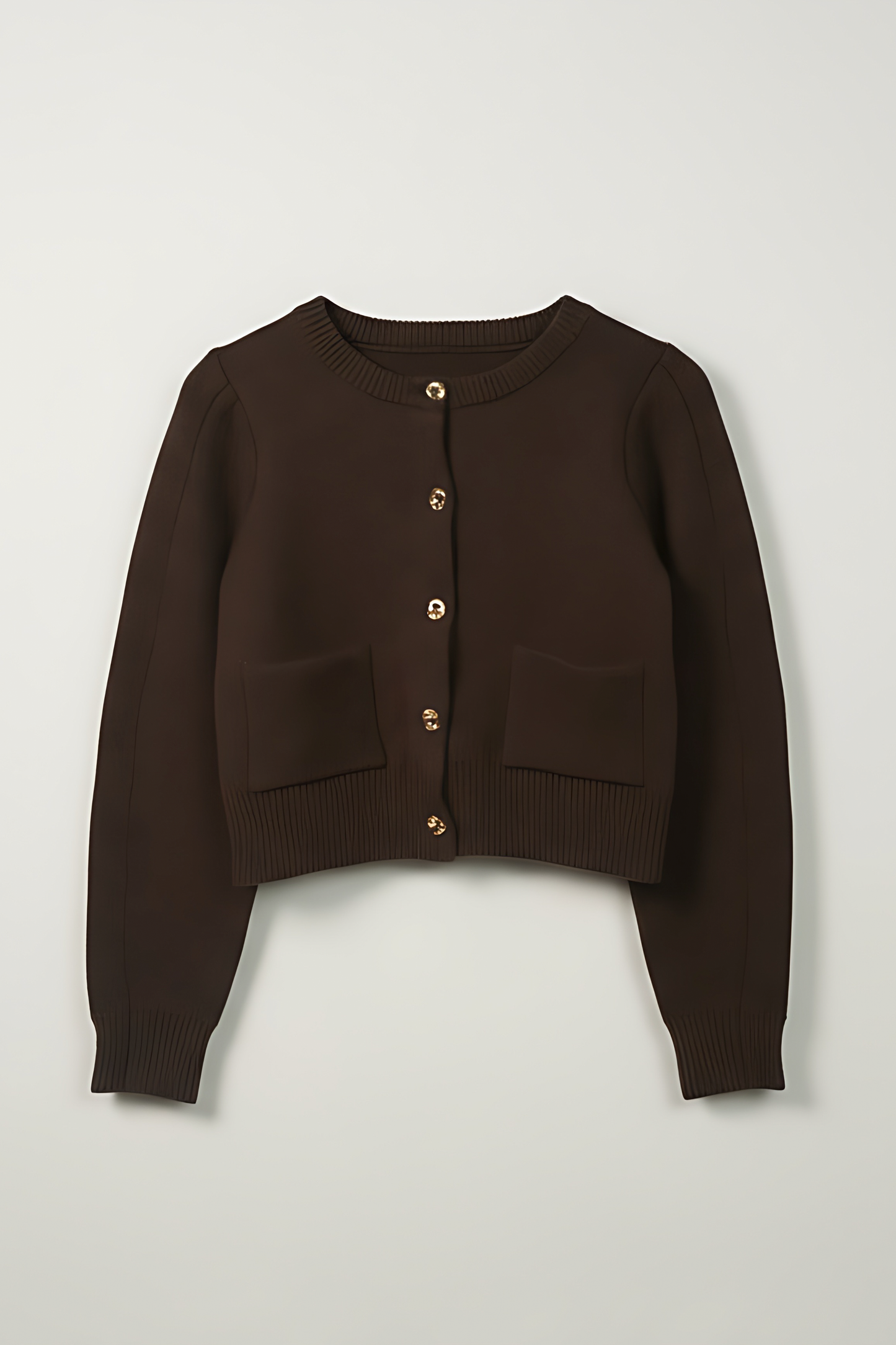 Cocoa Soft Knit Cardigan - Brown