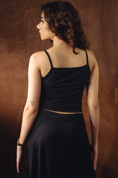 Slim Fit Camisole - Black